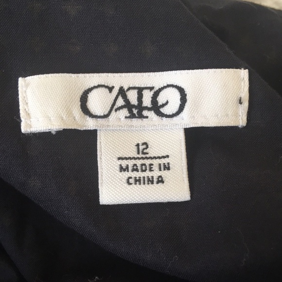 Cato Yellow Diamond Black Sleeveless Dress - Picture 9 of 11